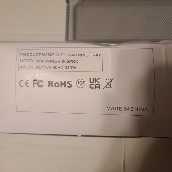 TempMaster Dish Warming Tray NIB - Picture 4 of 9